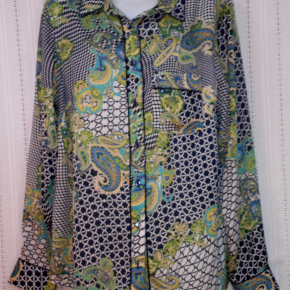 Liz Claiborne Woman sz 1X  blouse